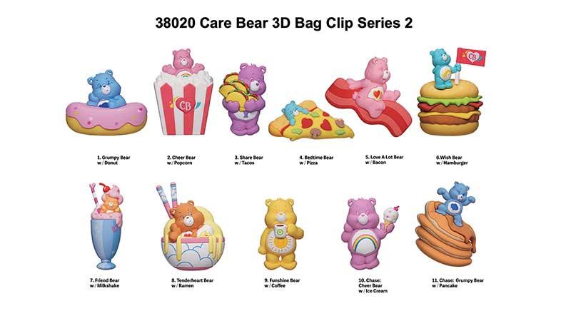 Bag Clip | Care Bears Series 2 Bag Clips Monogram