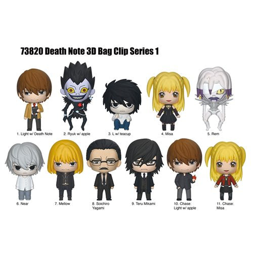 Bag Clip | Death Note Bag Clips Monogram