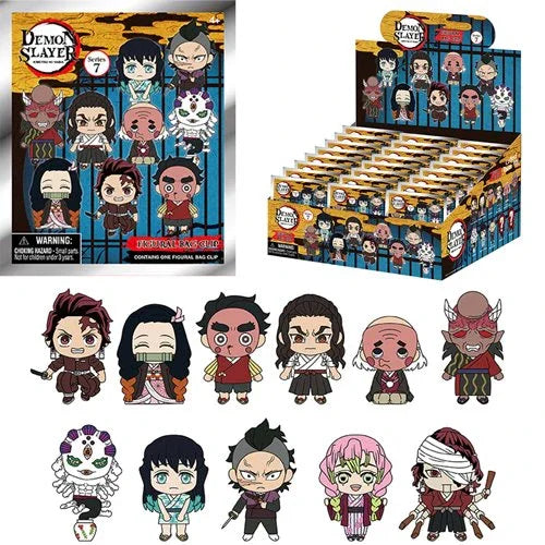 Bag Clip | Demon Slayer: Kimetsu no Yaiba | Series 7 Bag Clips Monogram