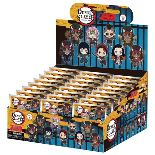 Bag Clip | Demon Slayer: Kimetsu no Yaiba | Series 8 (Season 3) Bag Clips Monogram