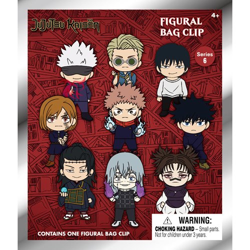 Bag Clip | Jujutsu Kaisen | Series 6 Bag Clips Monogram