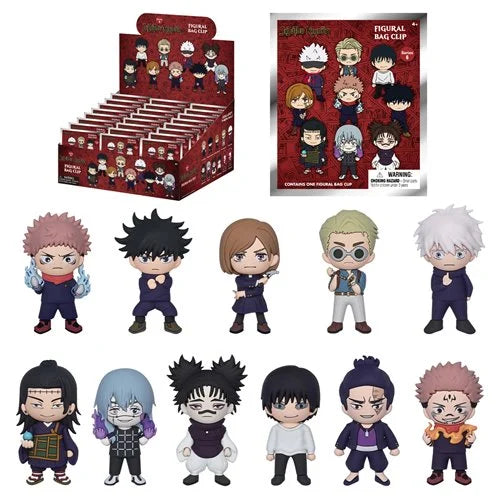 Bag Clip | Jujutsu Kaisen | Series 6 Bag Clips Monogram