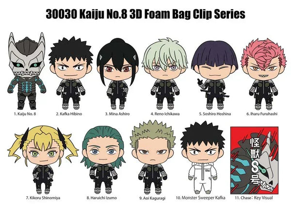 kinmugi★AP STUDIO★ bag-clip-or-kaiju-no-8-anime-