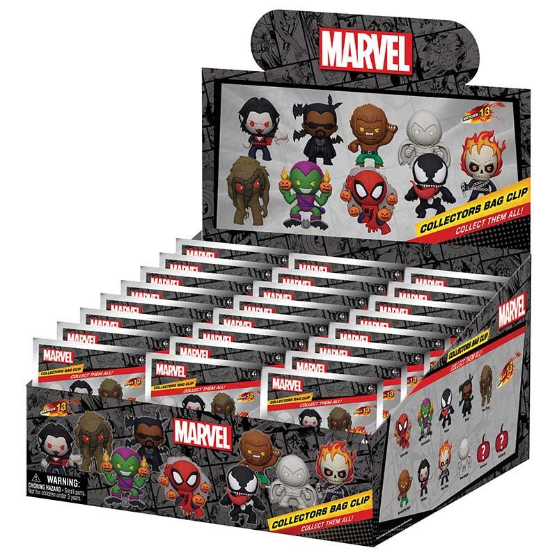 Bag Clip | Marvel Seasonal Halloween | Series 1 Bag Clips Monogram