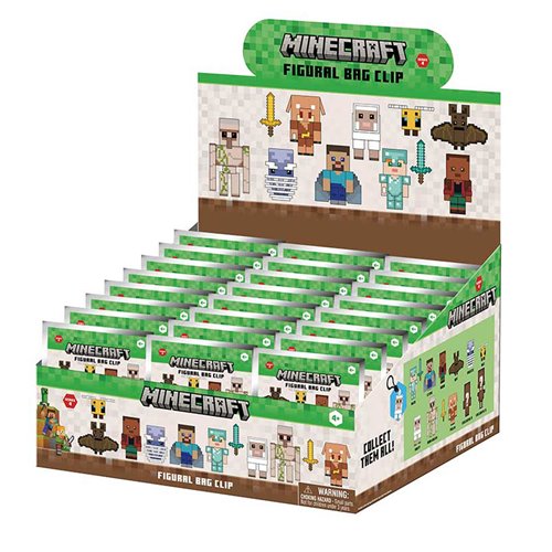 Bag Clip | Minecraft | Series 4 Bag Clips Monogram