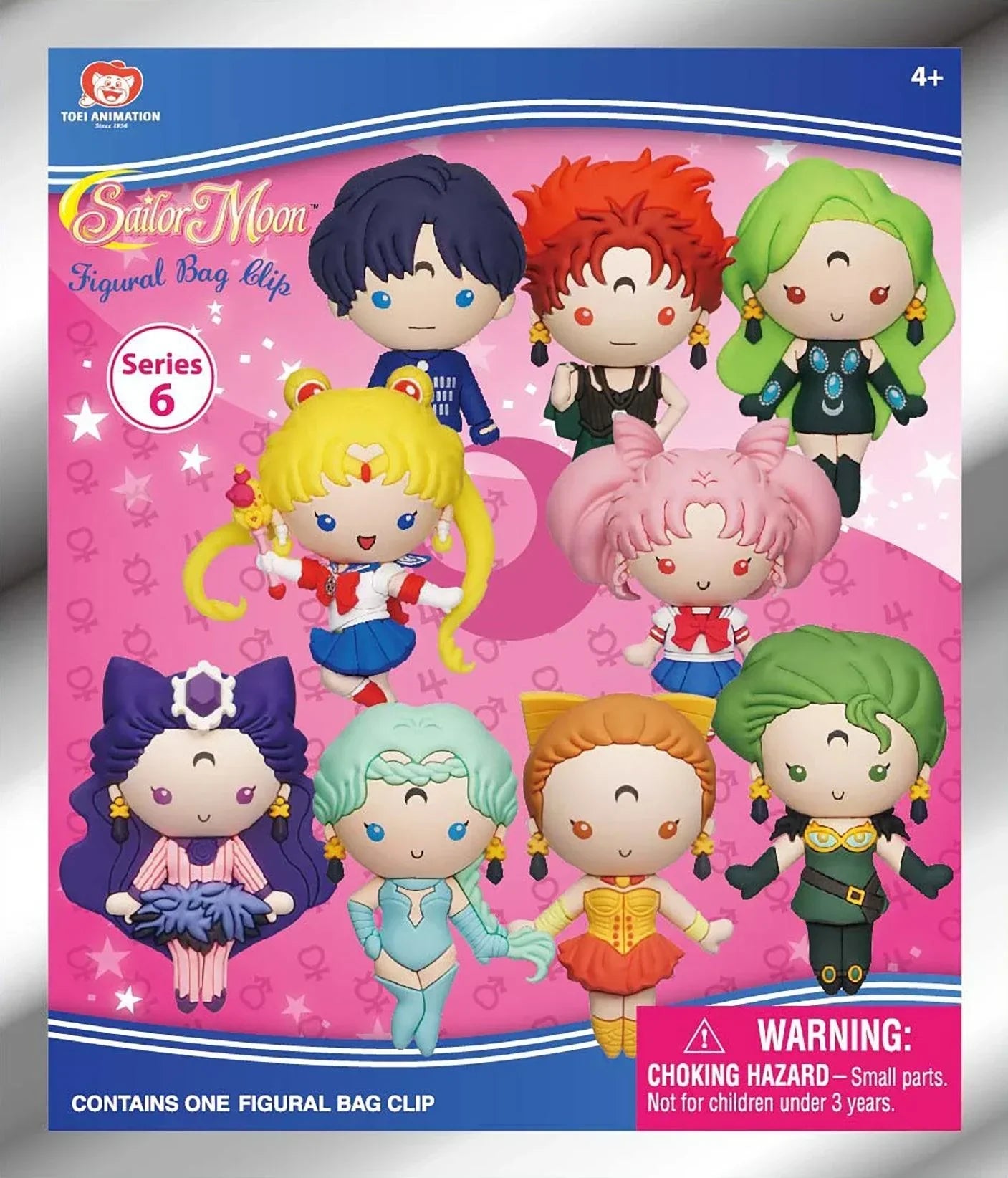 Bag Clip | Sailor Moon | Series 6 Bag Clips Monogram