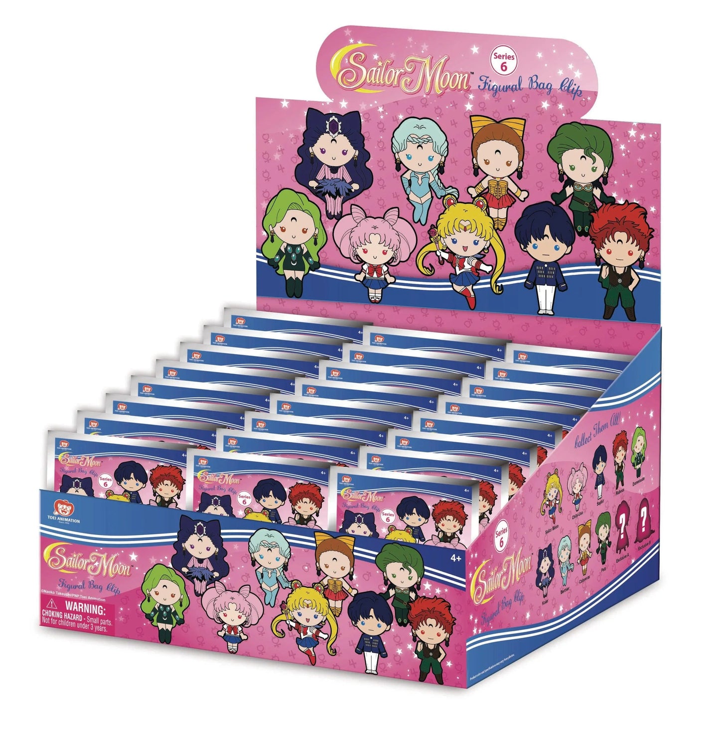 Bag Clip | Sailor Moon | Series 6 Bag Clips Monogram