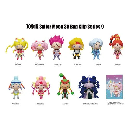 Bag Clip | Sailor Moon | Series 9 Bag Clips Monogram