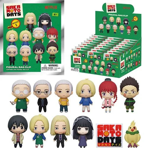 Bag Clip | Sakamoto Days | Series 1 Bag Clips Monogram