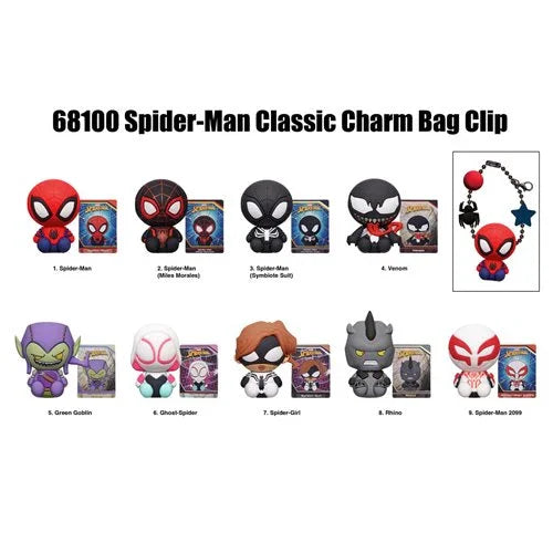 Bag Clip | Spider-Man Charm Bag Clips Monogram