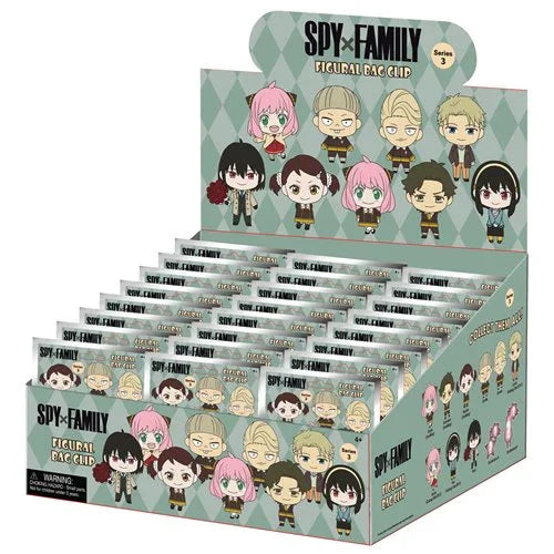 Bag Clip | Spy X Family | Series 3 Bag Clips Monogram