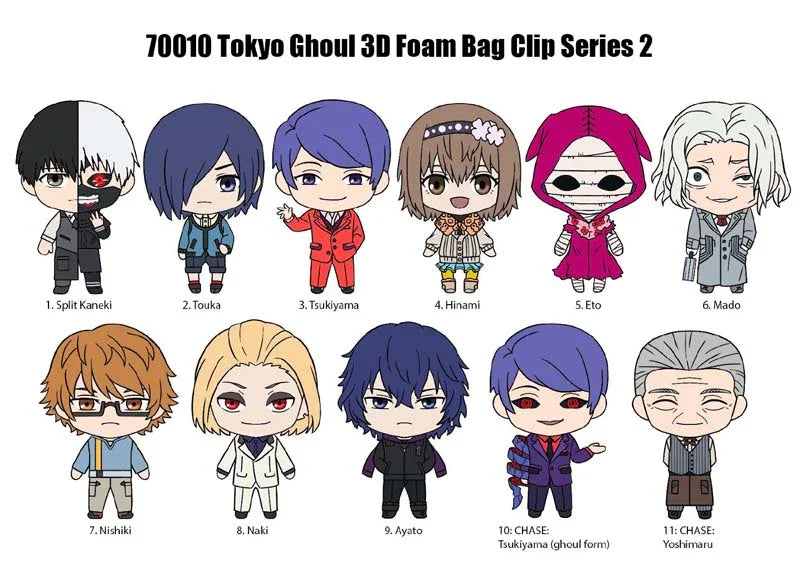 Bag Clip | Tokyo Ghoul Bag Clips Monogram