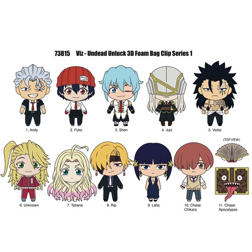 Bag Clip | Undead Unluck | Series 1 Bag Clips Monogram