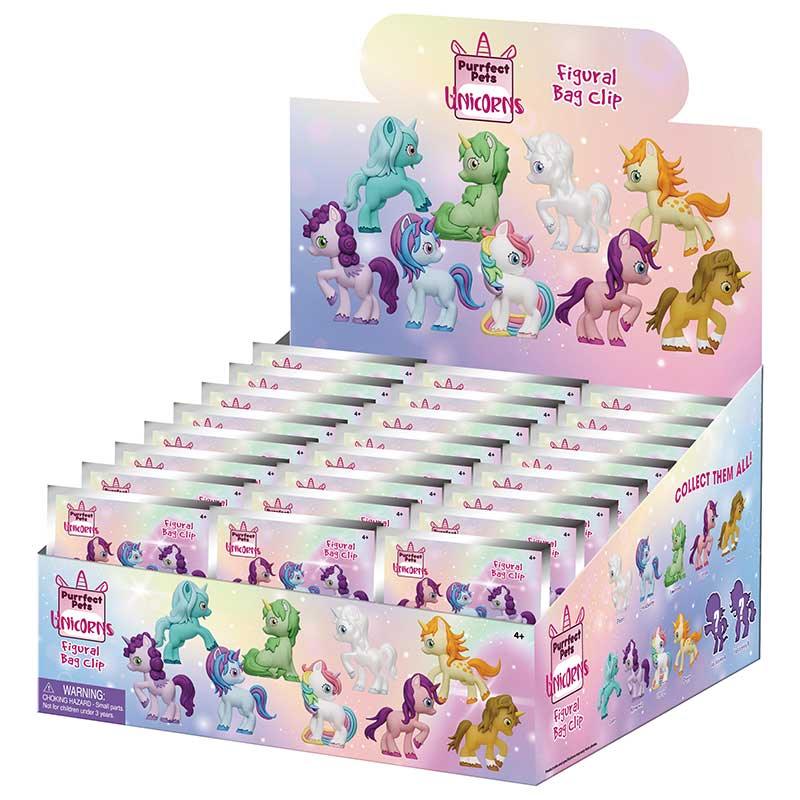 Bag Clip | Unicorns | Series 1 Bag Clips Monogram