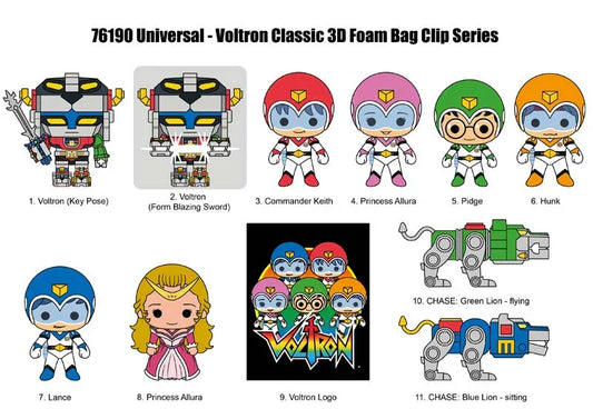 Bag Clip | Voltron | 40th Anniversary - Anime Island CA