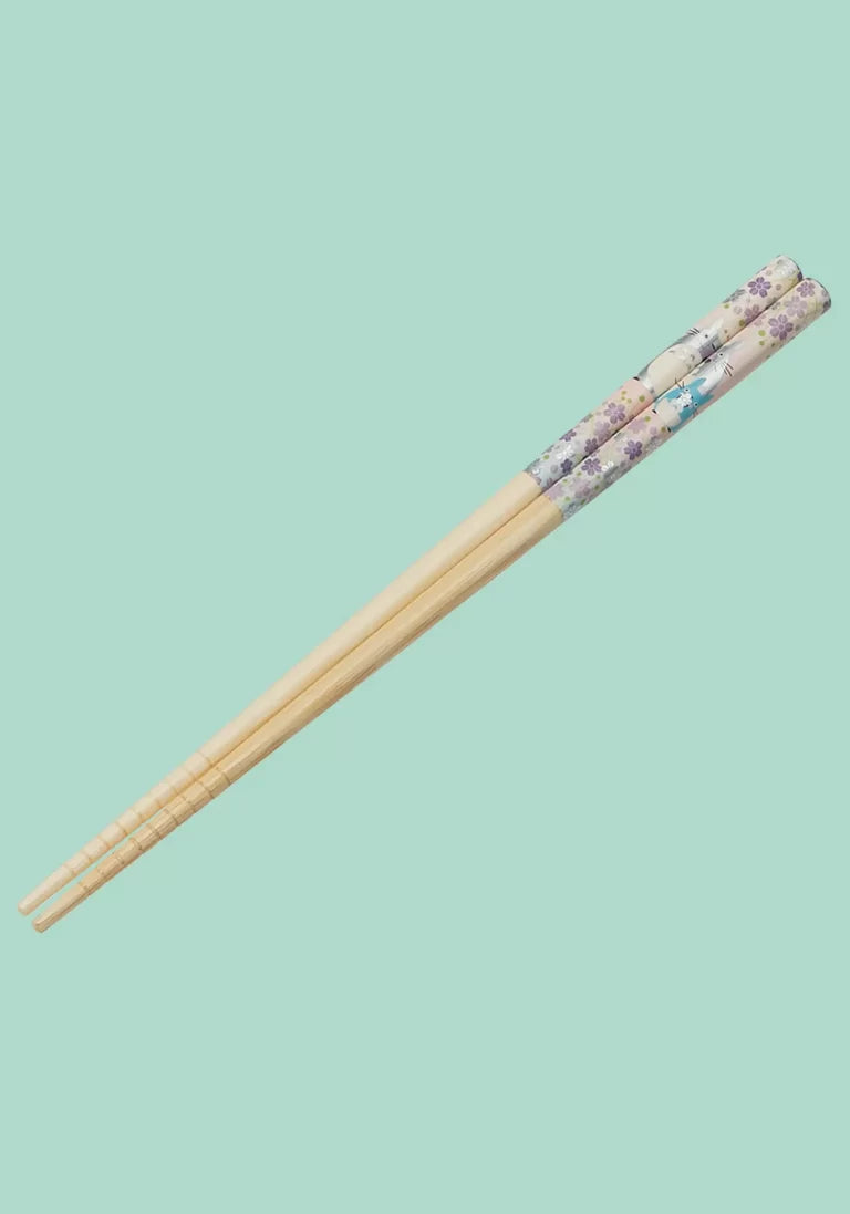 Chopsticks | Bamboo | Studio Ghibli | My Neighbor Totoro | Flowers