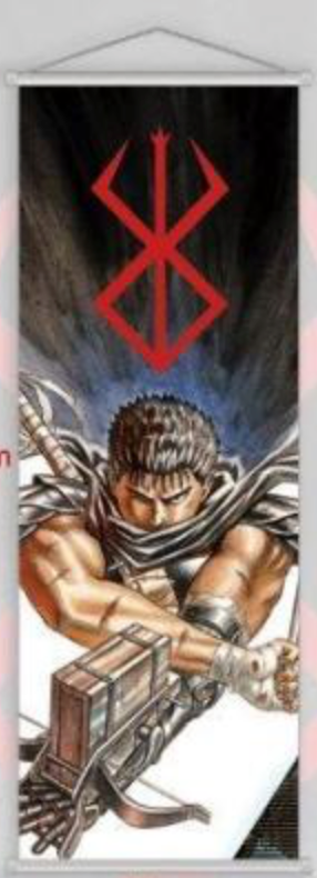 Wall Scroll | Berserk | Brand / Guts