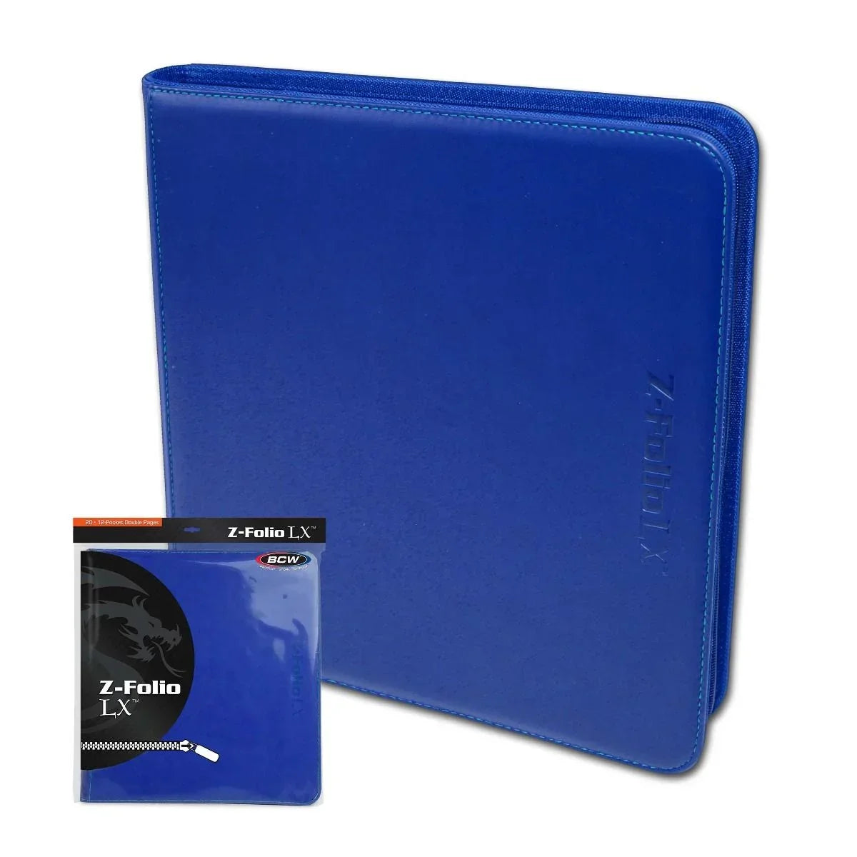 Binder | 12-Pocket Zip | BCW | Z-Folio LX (see variants) Card Storage BCW