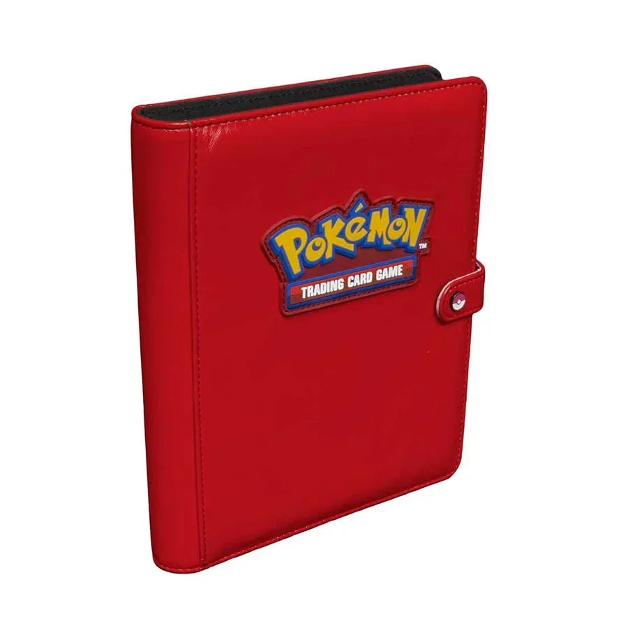 anime card binder Ultra Pro Premium Snap Binder 4-Pocket Pokemon Red