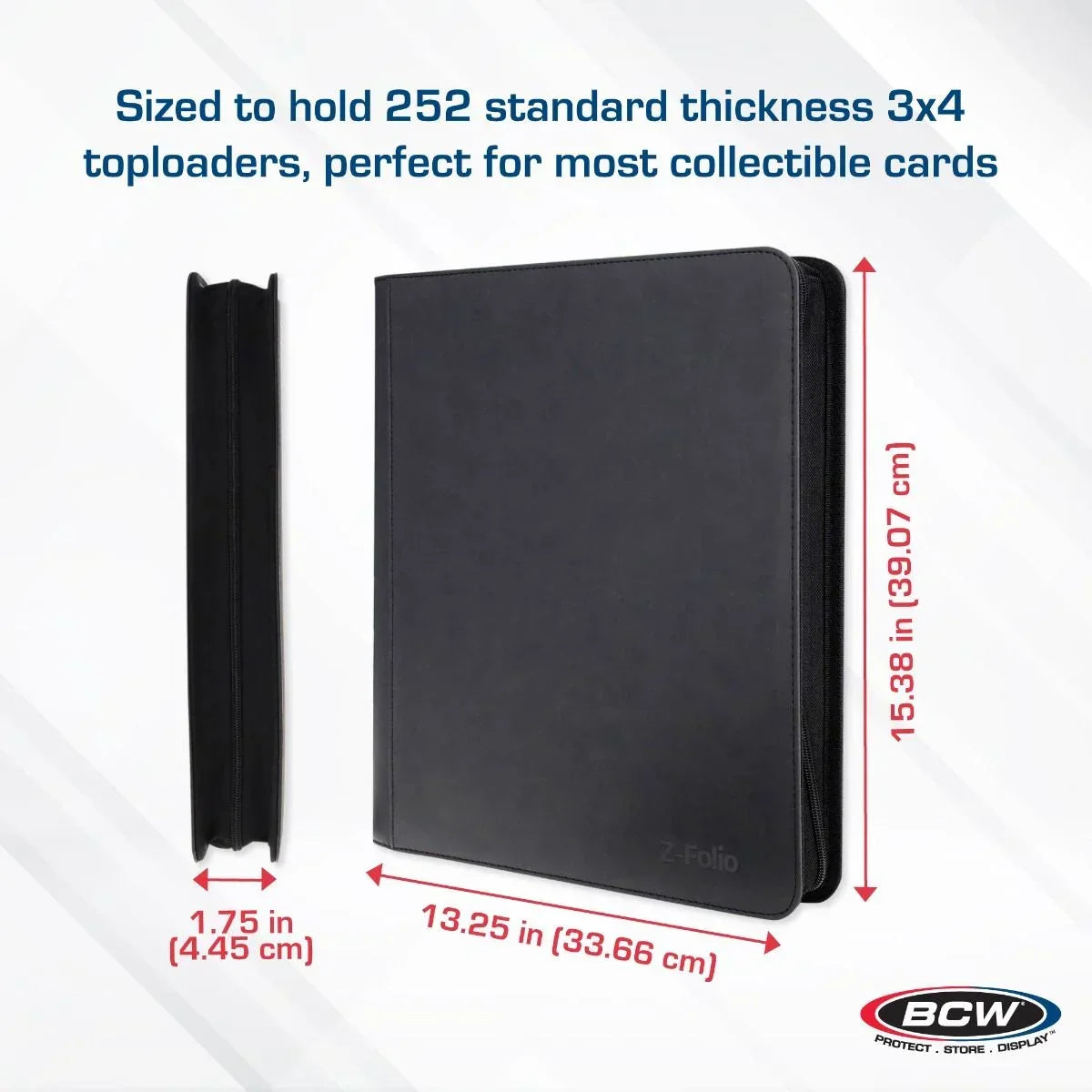 Binder | 9-Pocket Zip | Toploaders (see variants) Card Storage BCW