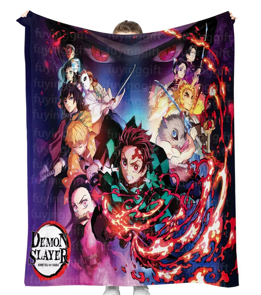 Blanket | Demonslayer: Kimetsu no Yaiba Blanket Anime Island CA