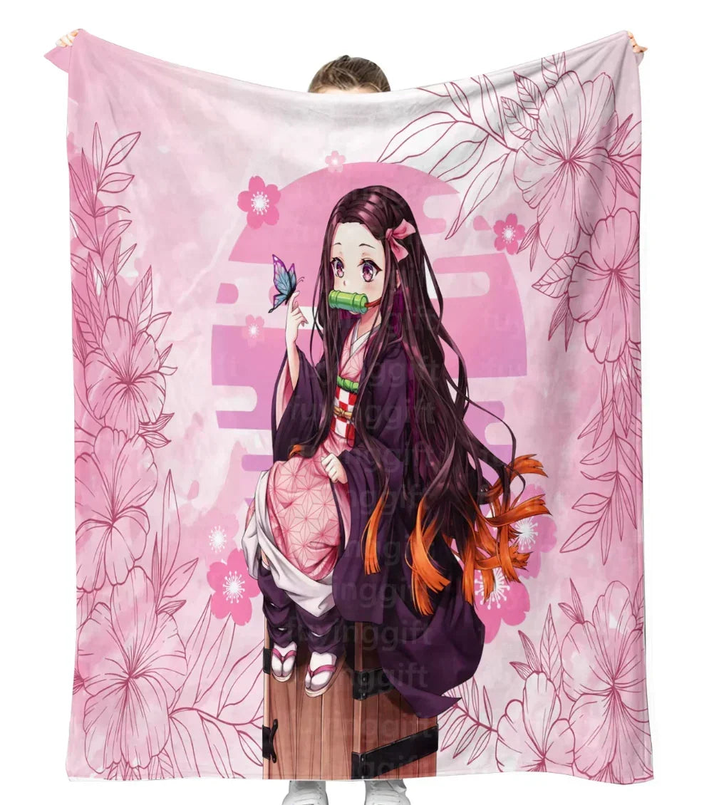 Blanket | Demonslayer: Kimetsu no Yaiba Blanket Anime Island CA