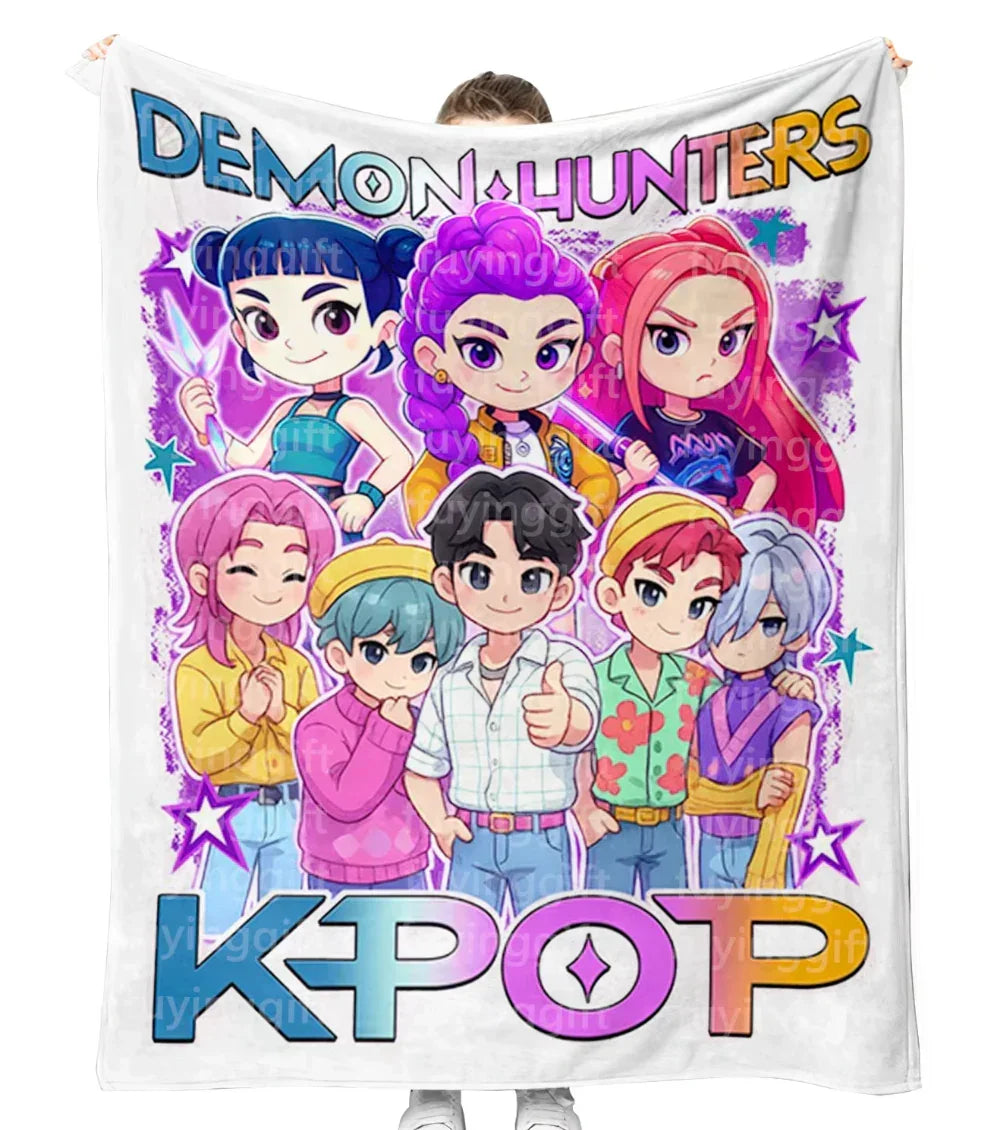 Blanket | KPop Demon Hunters Blanket Anime Island CA