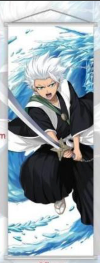 Wall Scroll | BLEACH | Toshiro Hitsugaya - Action