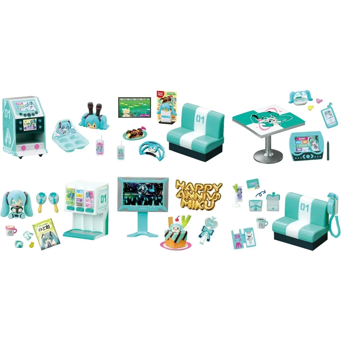 Blind Box | Hatsune Miku | Miku Karaoke | Re-ment Blind Box Re-Ment