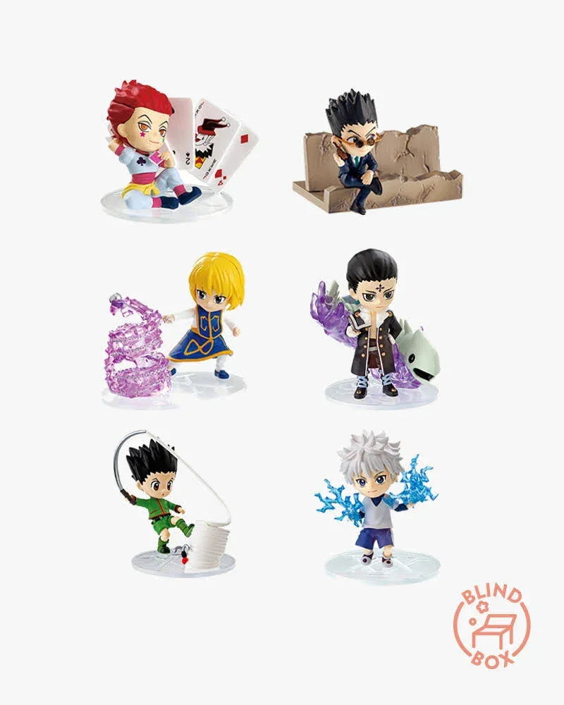 Blind Box | Hunter x Hunter | DesQ Desktop Hunter | Re-Ment Blind Box Re-Ment