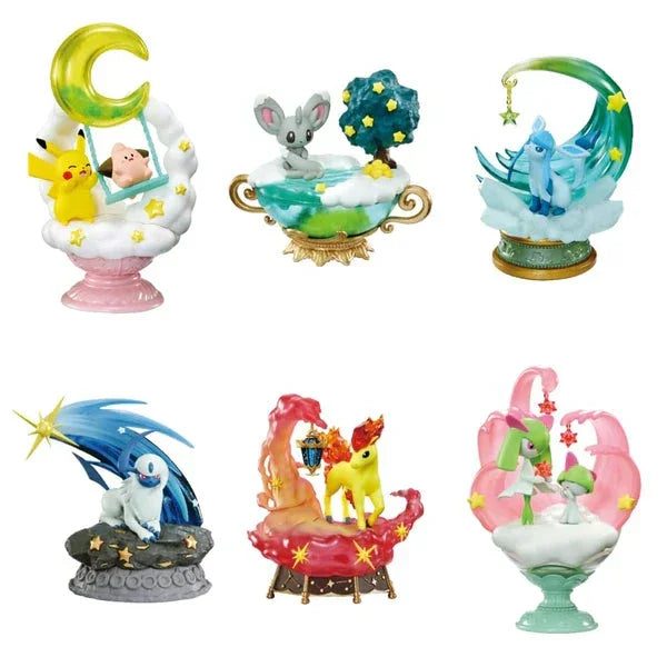 Blind Box | Pokémon | Dreamy Moonlit Night | Re-Ment Starrium Series Blind Box Re-Ment