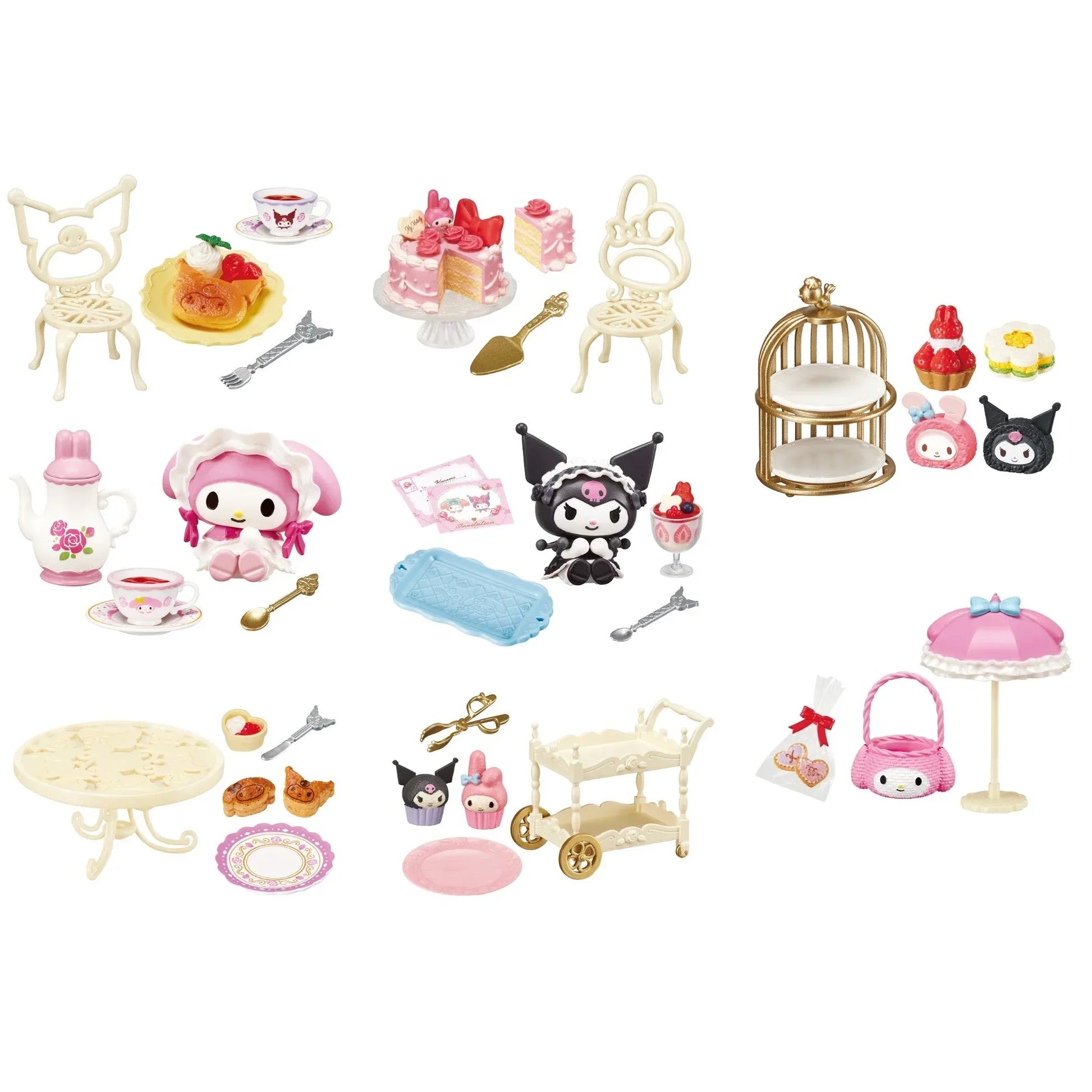 Blind Box | Sanrio | Kuromi Sweet Tea Party | Re-Ment Blind Box Re-Ment