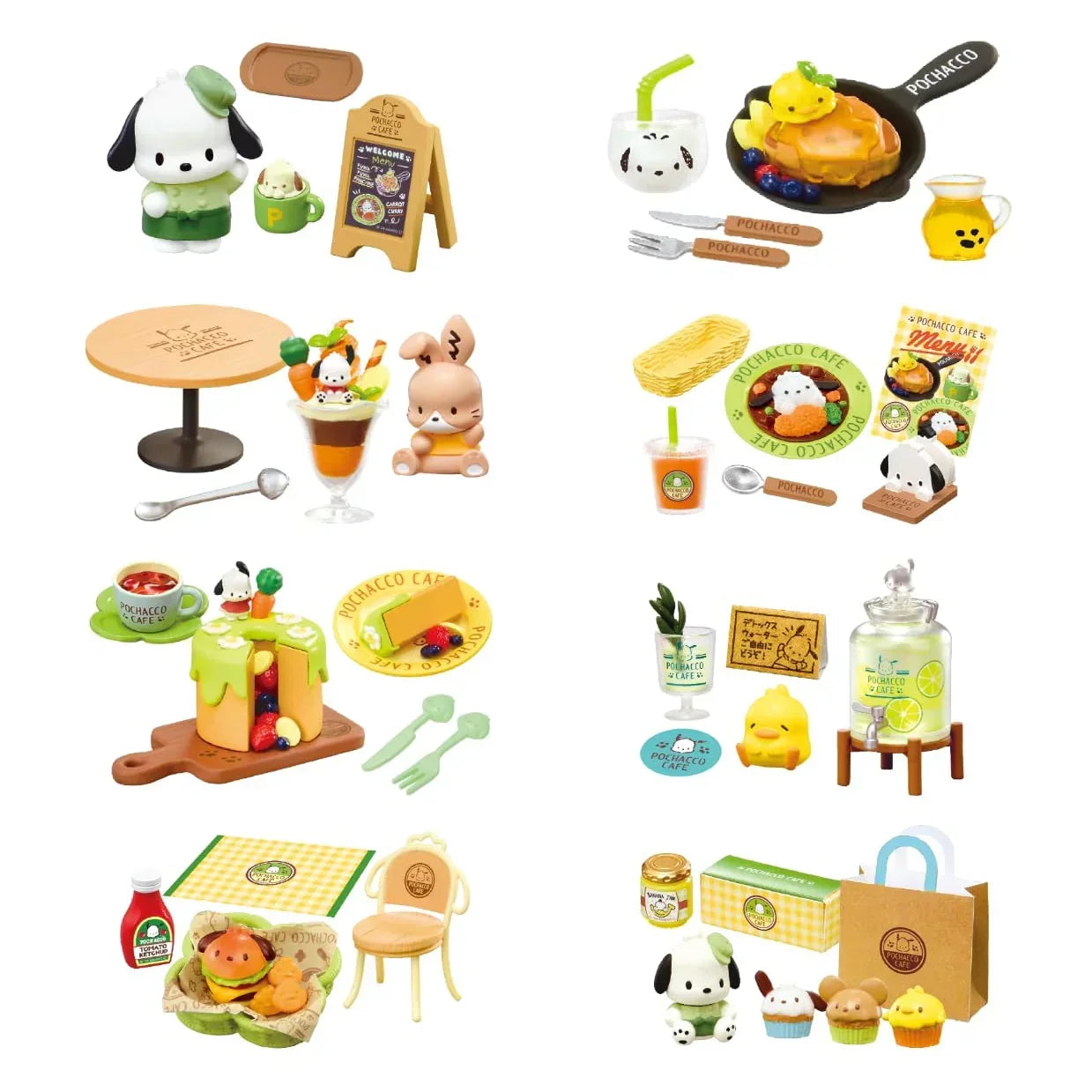 Blind Box | Sanrio | Pochacco Cafe | Re-Ment Blind Box Re-Ment