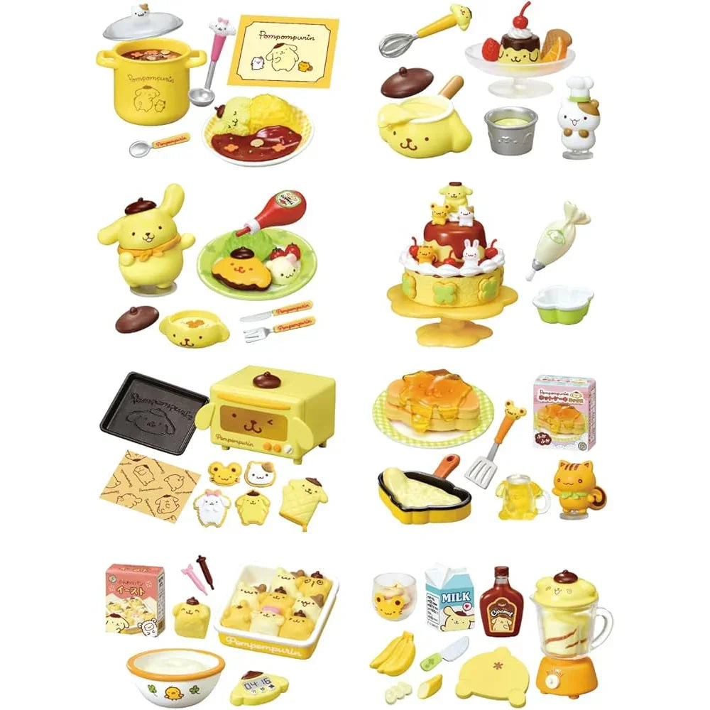 Blind Box | Sanrio | Pompompurin Cooking | Re-Ment Blind Box Re-Ment