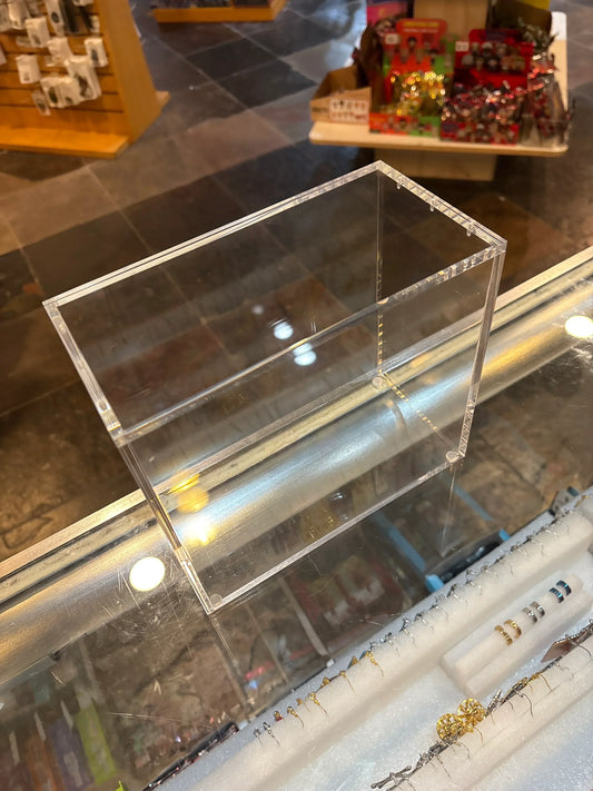 Card Display | Clear Acrylic Case | Pokémon Elite Trainer Box Size