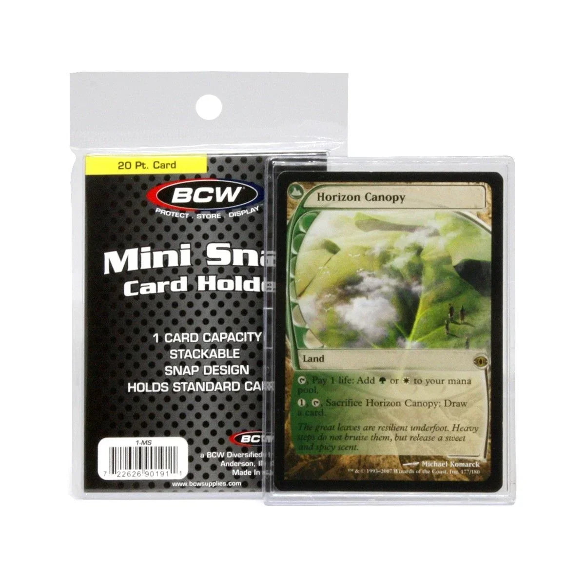 Card Holder | Mini Snap (see variants) Card Accessories BCW | Ultra Pro