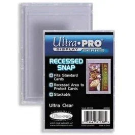 Card Holder | Recessed Snap Card Accessories Ultra Pro