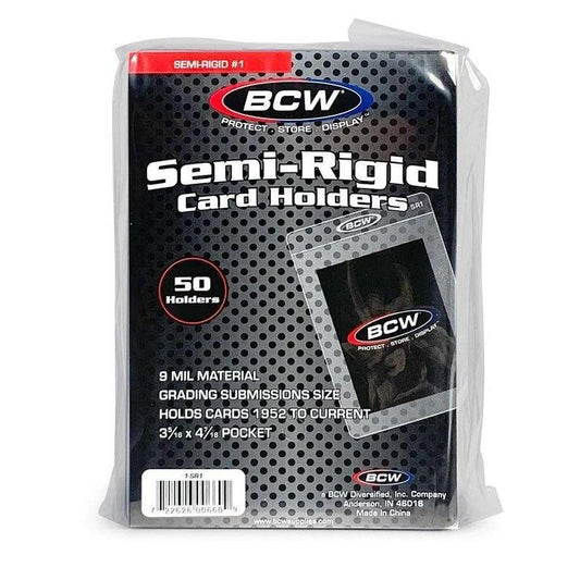 Card Holder | Semi-Rigid #1 | BCW Card Accessories BCW