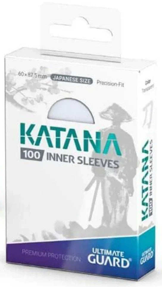 japanese anime card sleeves Ultimate Guard: Katana Japanese Size Inner Sleeves (100ct)
