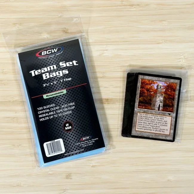 Card Sleeves | Team Set Bags Card Sleeves BCW