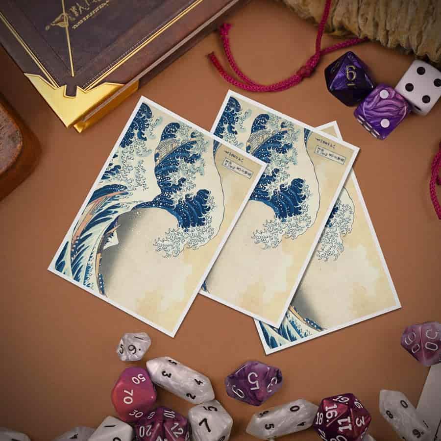 Card Sleeves | The Great Wave Off Kanagawa | Ultra Pro APEX Card Sleeves Ultra Pro