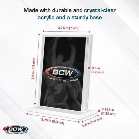 Card Stand | Acrylic | Vertical | BCW Card Display BCW