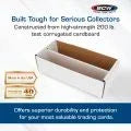 Card Storage | Box | Cardboard | 1600 Count (Shoe) | BCW Card Storage BCW
