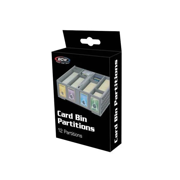Card Storage | Collectible Card Bin Partitions | BCW Card Storage BCW