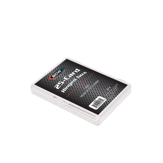 Card Storage | Hinged Box | Plastic Card Accessories BCW