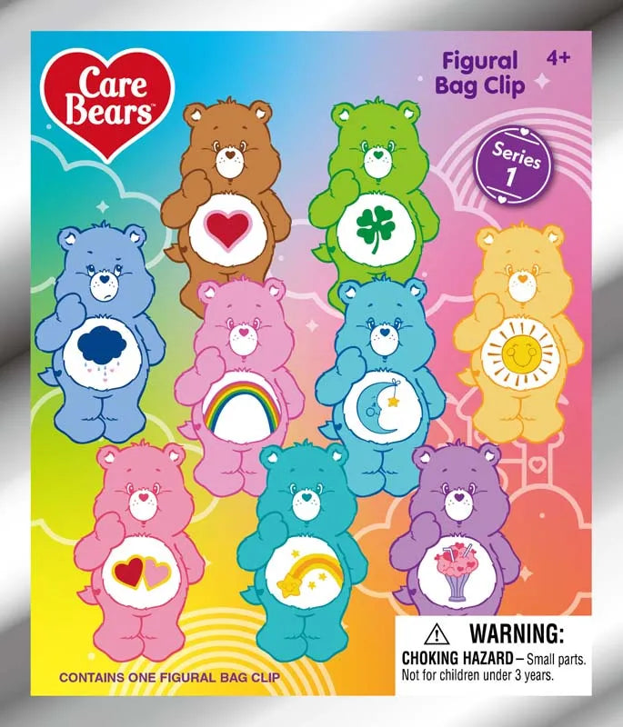 3D Foam Bag Clip | Care Bears Series 1