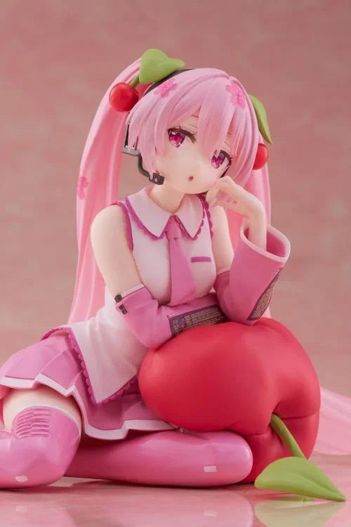 Figure | Hatsune Miku | Sakura Miku Desktop Cherry Cushion | Taito Figure Taito