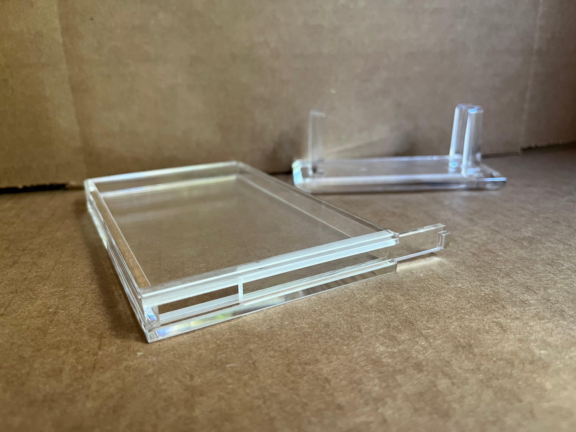 Clear Acrylic Case | PSA Graded Trading Card | With Stand Card Accessories Anime Island CA