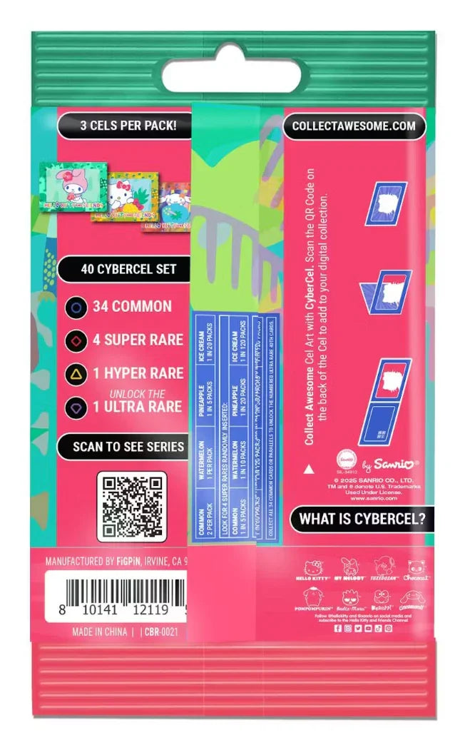 Cybercel | Hello Kitty and Friends | Tropical Cards Cybercel