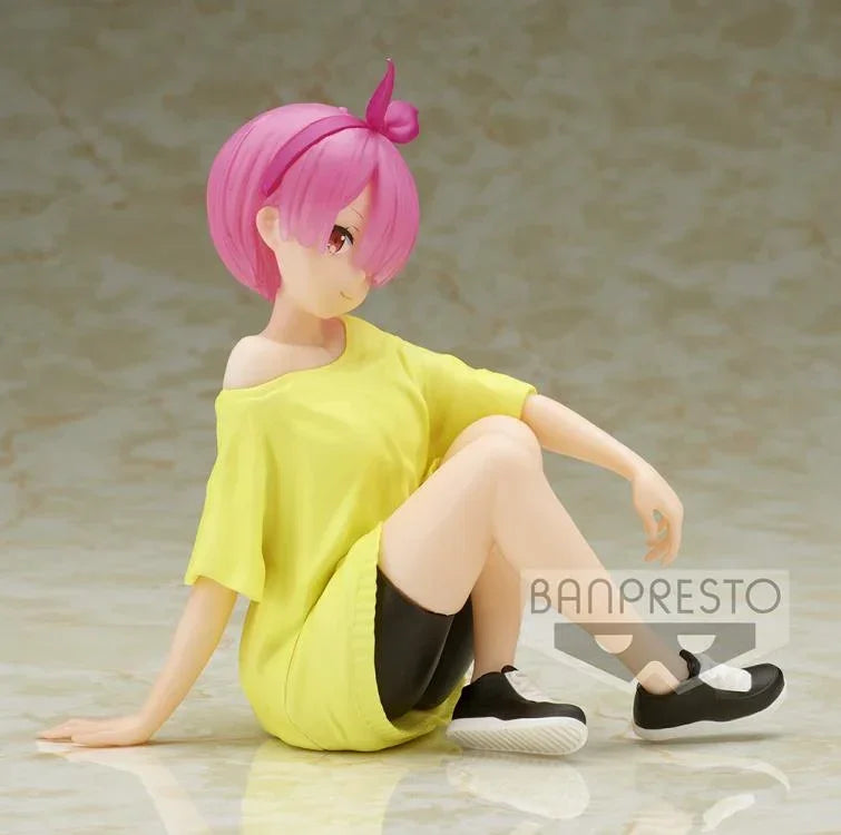 Figure | Re:Zero − Starting Life in Another World | RAM Training Style | Banpresto Relax Time Figure Banpresto
